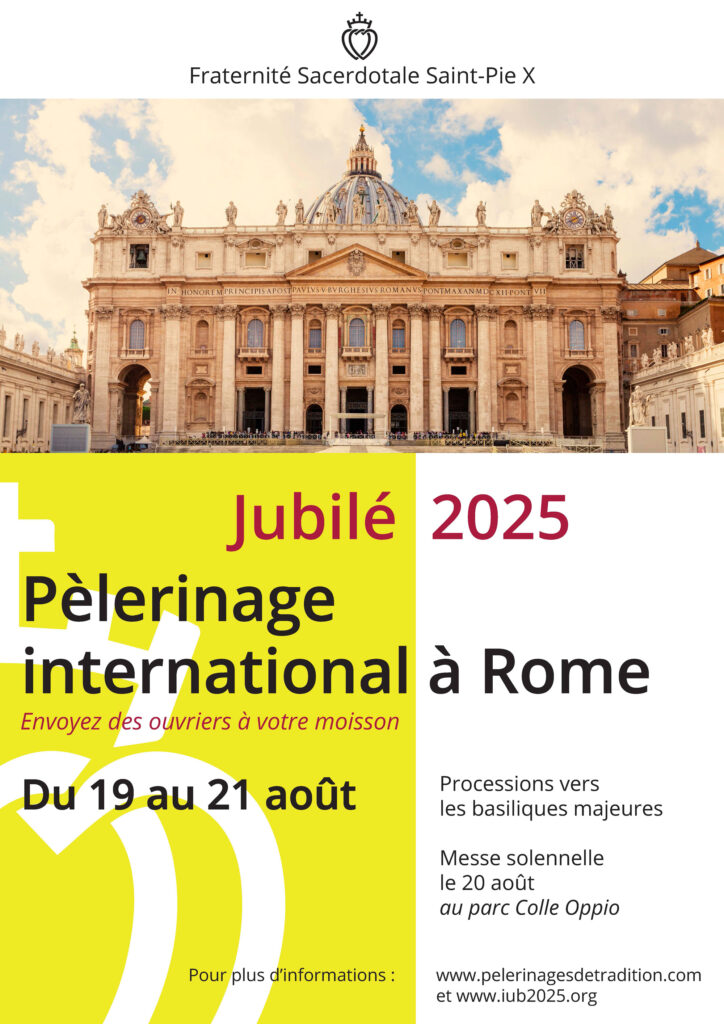 affiche pelerinage rome 2025 web